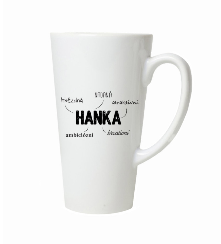 Hrnek na latte – Hanka