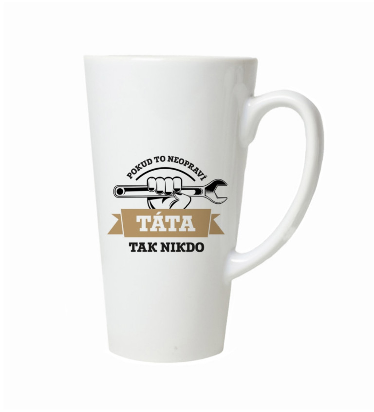 Hrnek na latte – Pokud to neopraví táta, tak nikdo