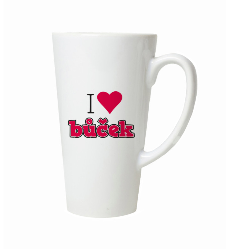Hrnek na latte – Miluji bůček