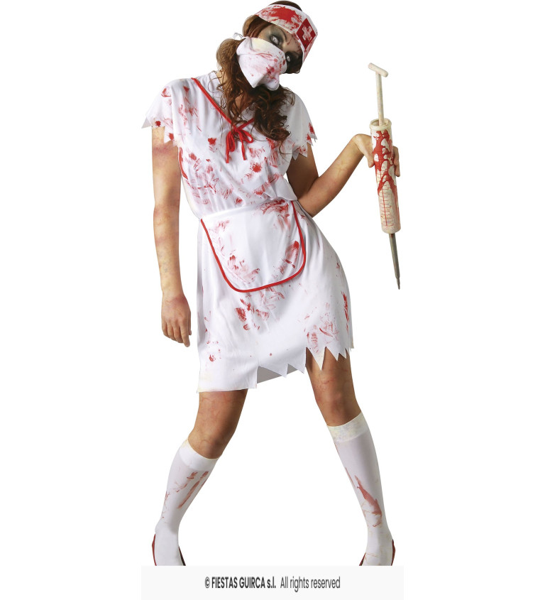 Dámský kostým zombie zdravotní sestry