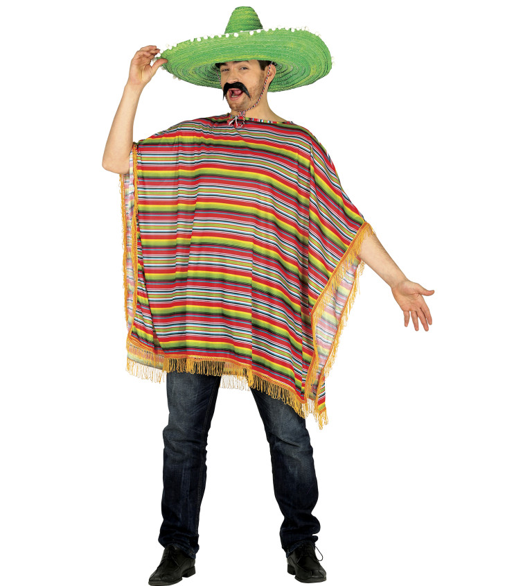 Kostým pro muže – Mexické pončo