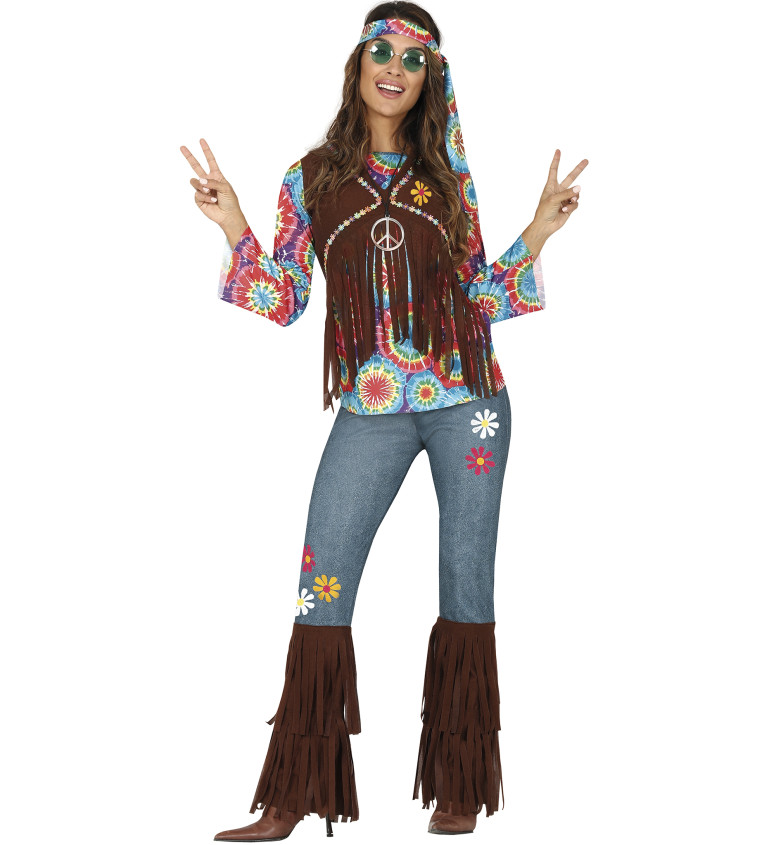 Kostým pro ženy – hippie