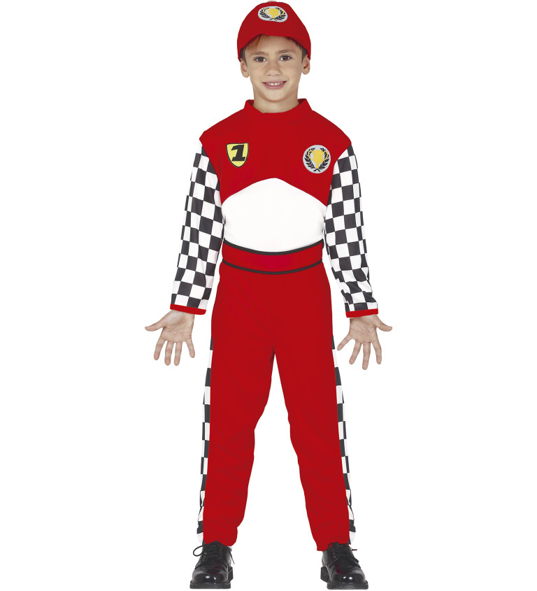 Kostým pro děti – řidič formule