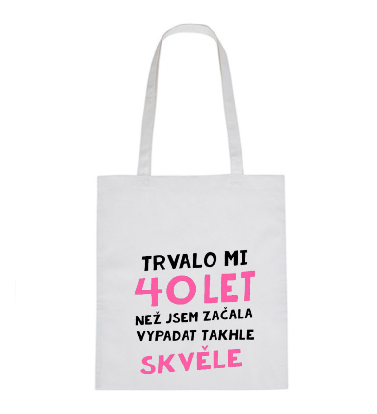 Plátěná taška: Trvalo mi 40 let, než jsem začala vypadat takhle skvěle