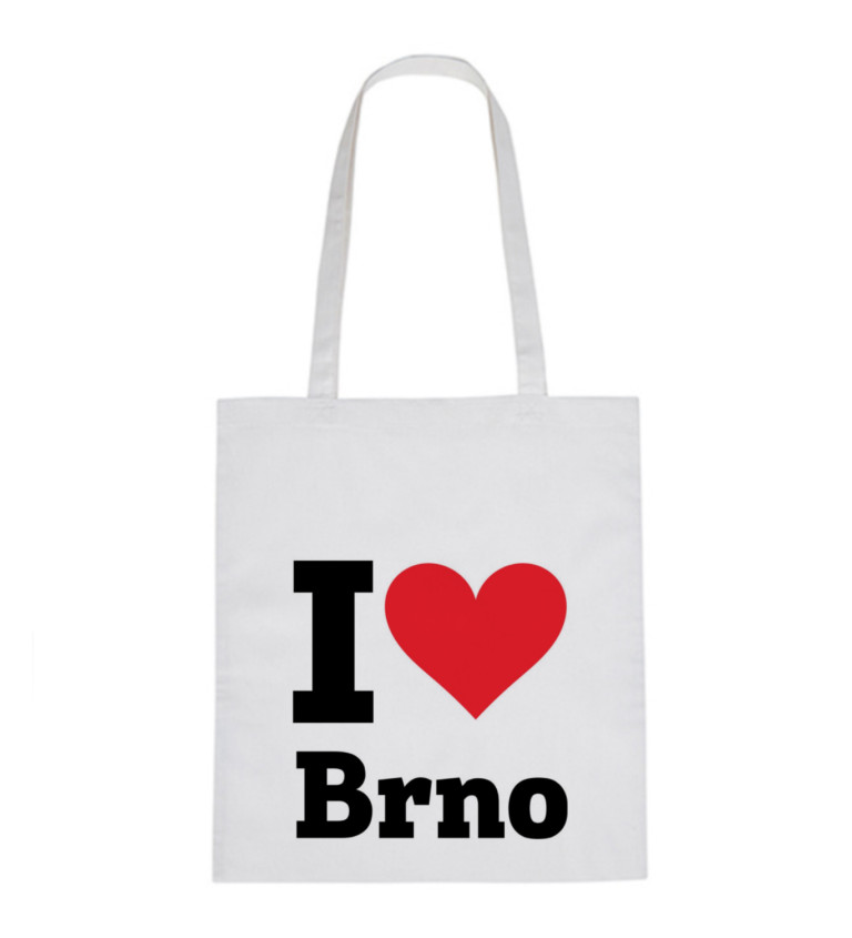 Plátěná taška: I love Brno