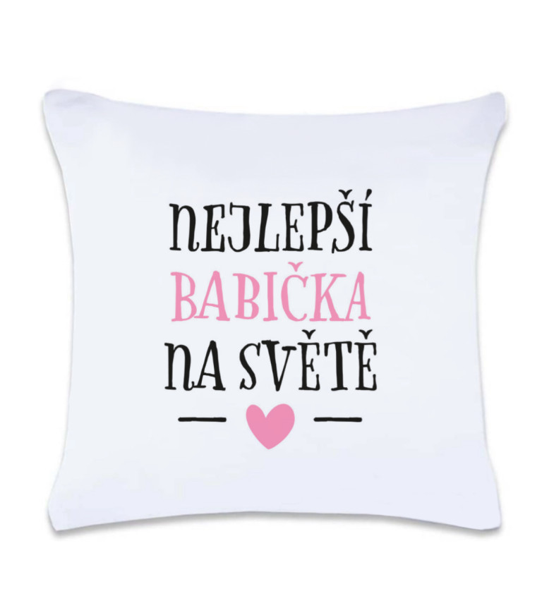 Polštář – Nejlepší babička na světě
