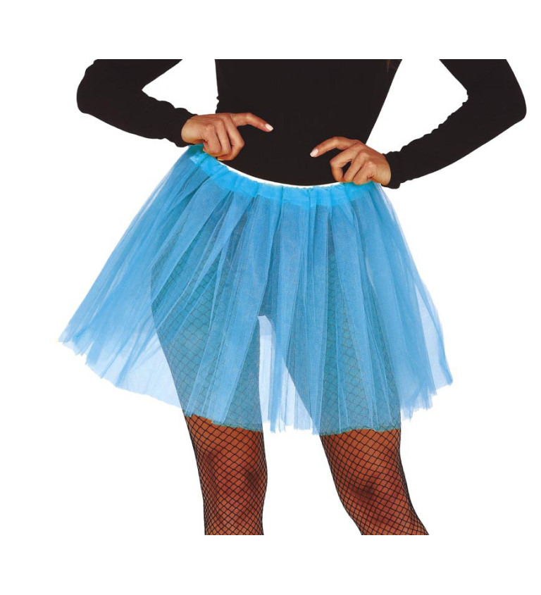 Sukně na karneval – světle modrá tutu
