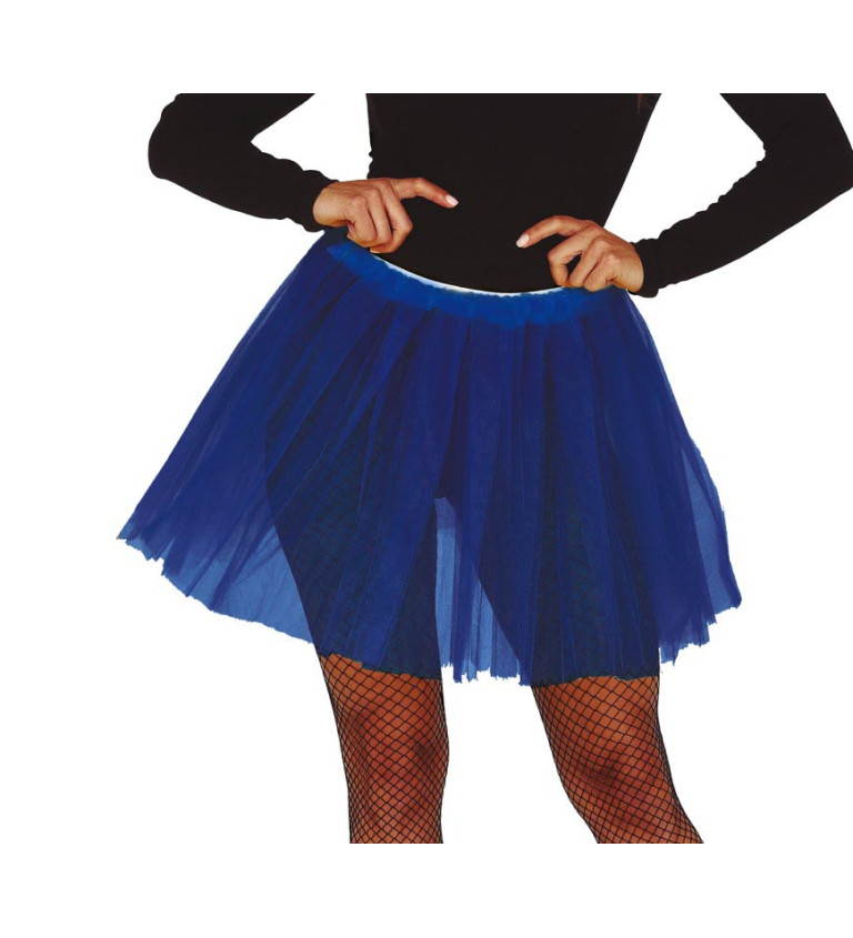 Hravá tutu sukně – modrá