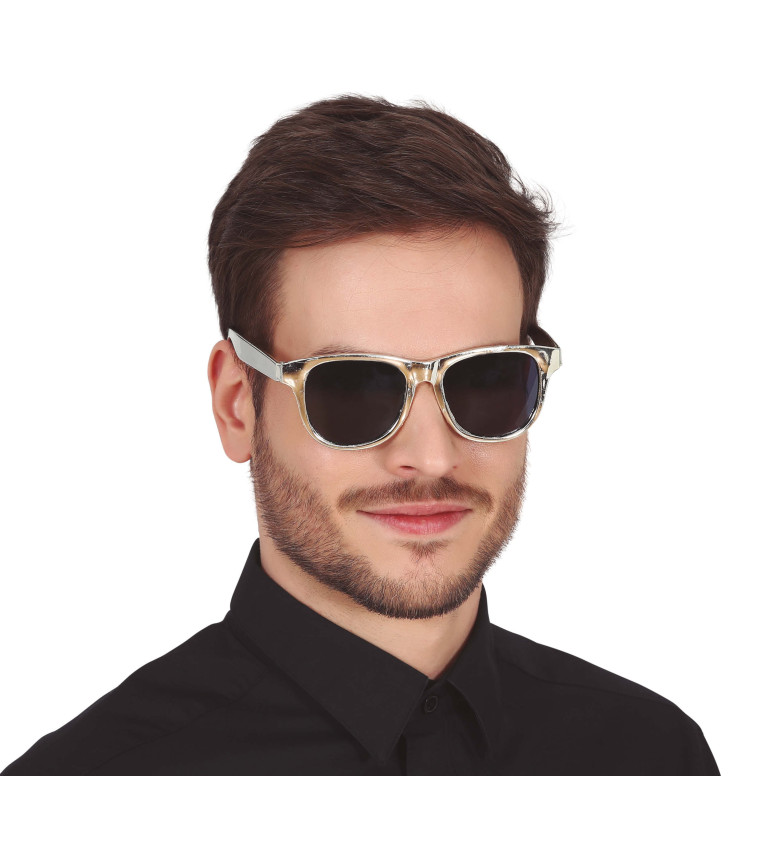 Retro stříbrné brýle