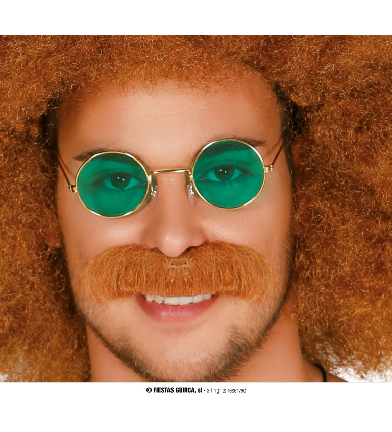 Retro brýle ve stylu hippie