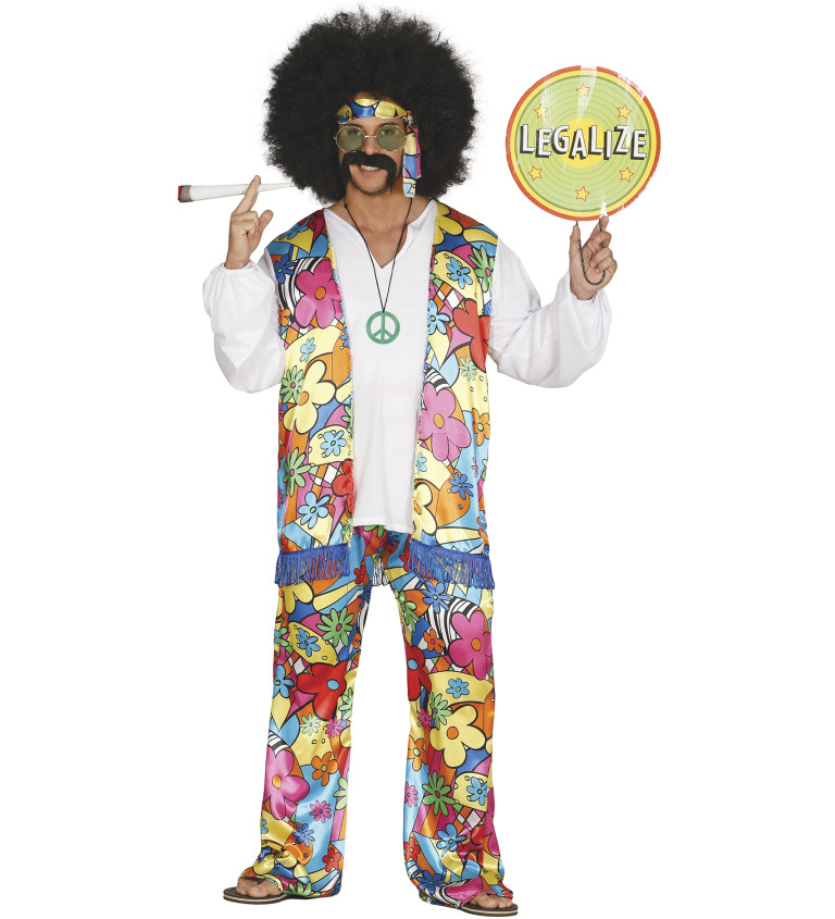 Hippie outfit 60. a 70. léta