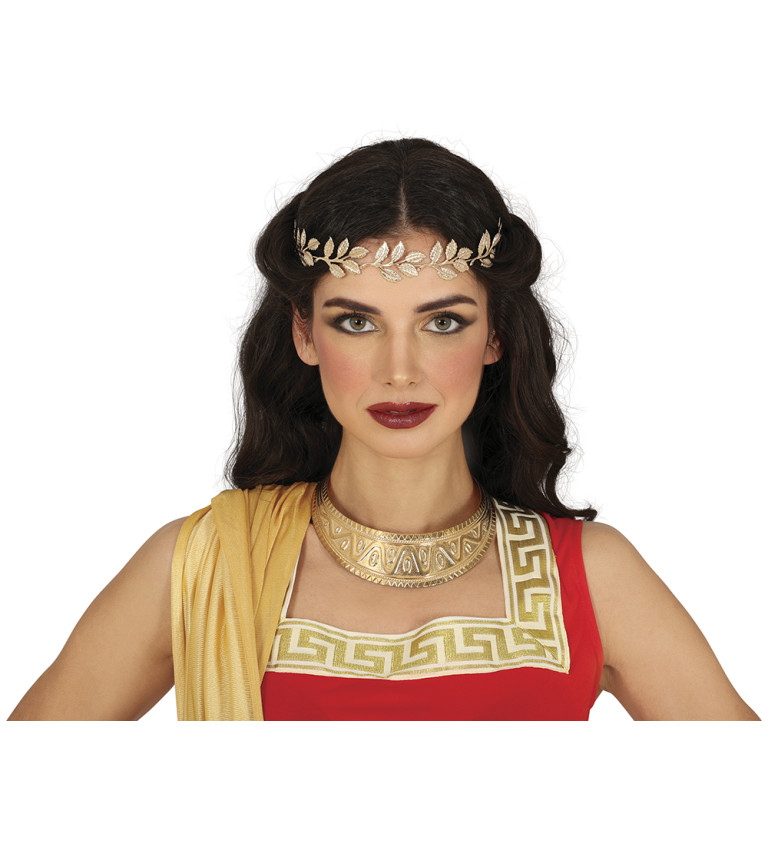 Autentický zlatý římský náhrdelník