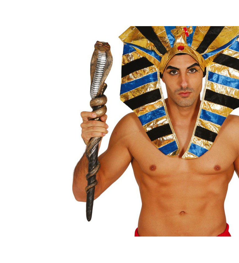 Faraonské žezlo s hadem