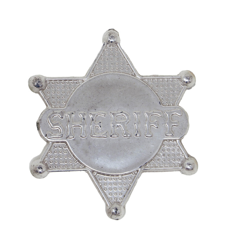 Hvězda šerifa – 5,5 cm