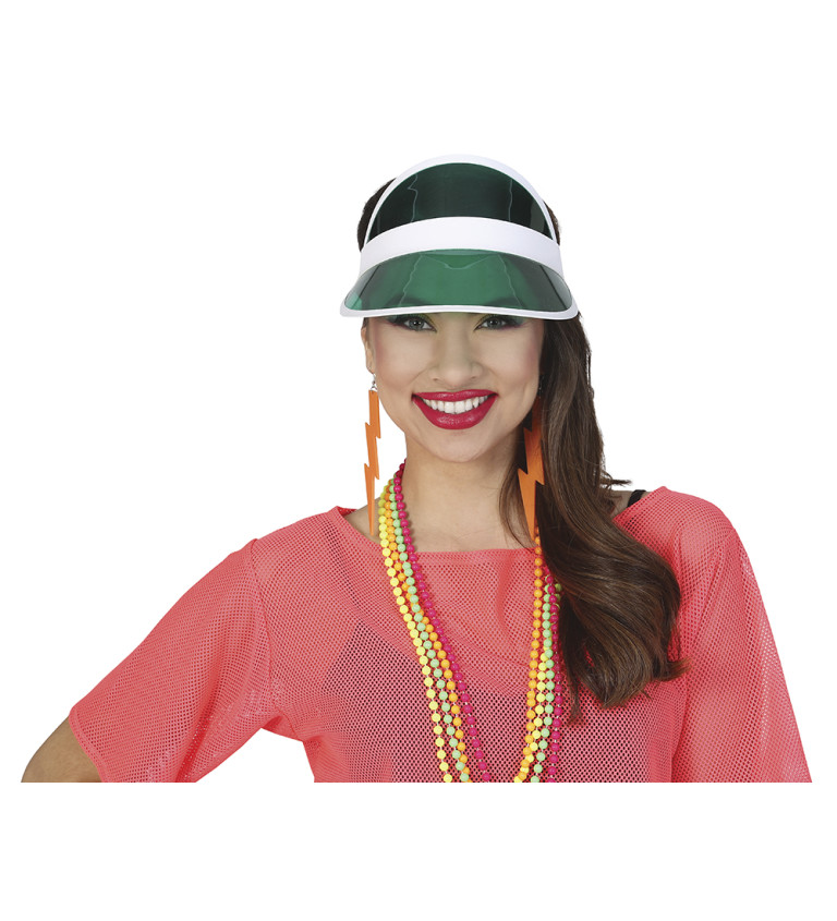 Zelený retro kšilt