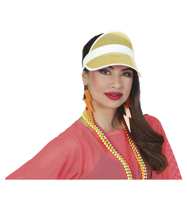 Žlutý retro kšilt