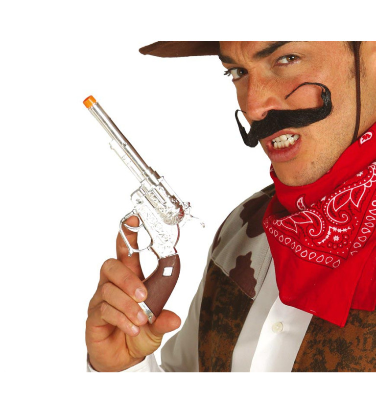 Revolver na karneval – kovbojský styl
