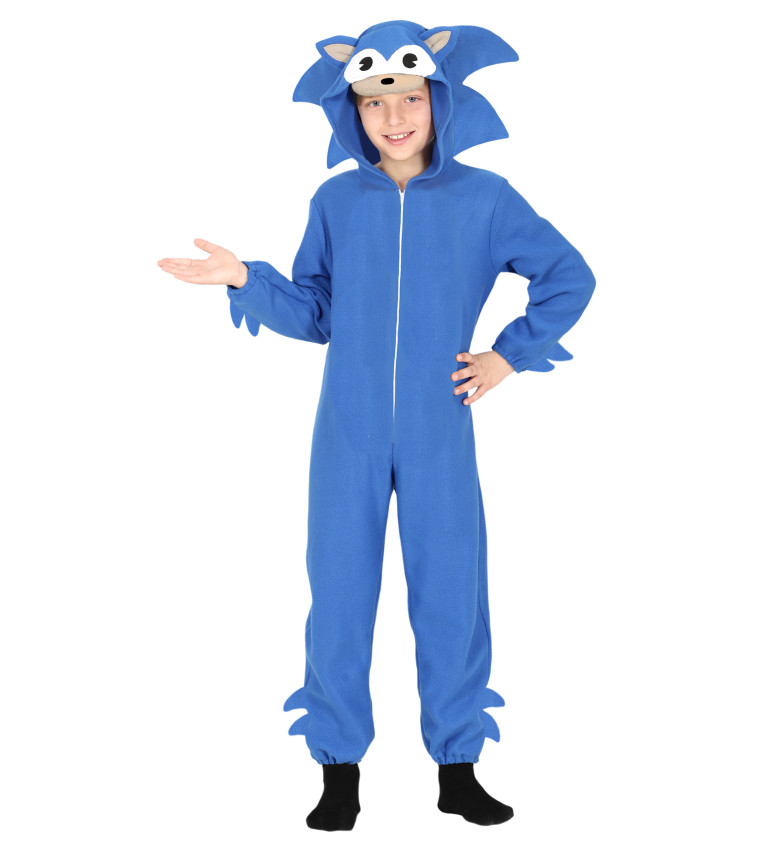 Kostým pro děti – Modrý Kigurumi