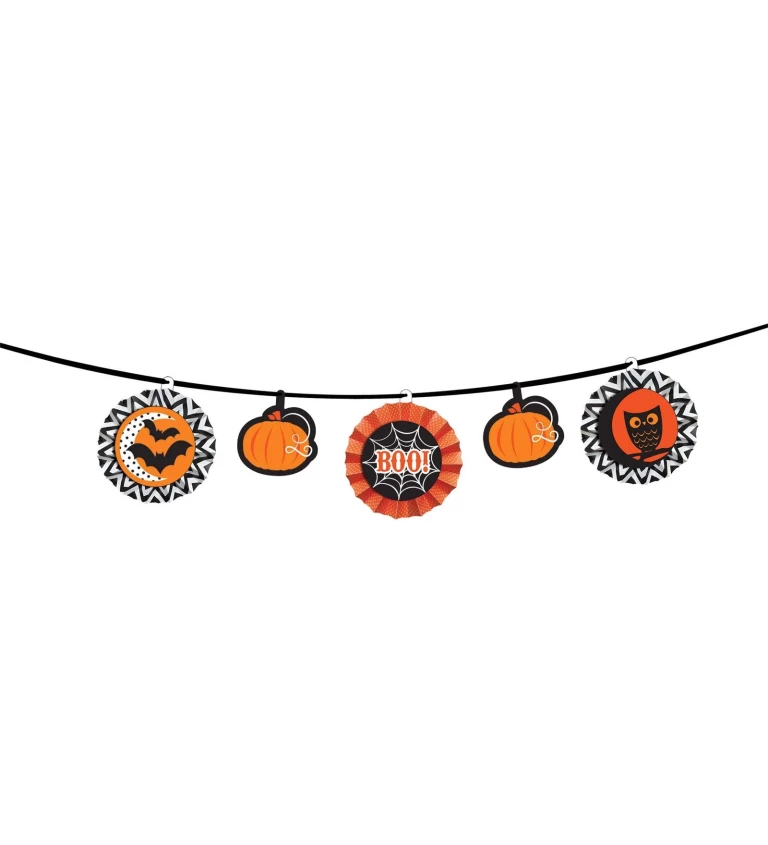 Závěsná girlanda na Halloween