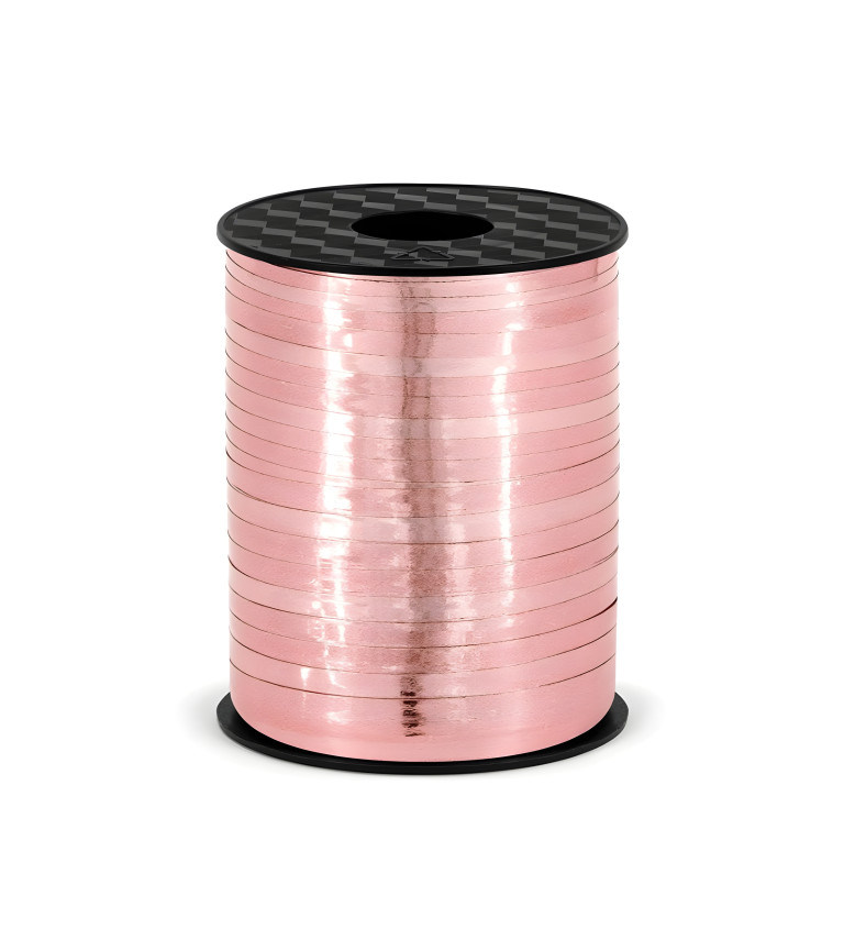 Rosegold stuha na balónky