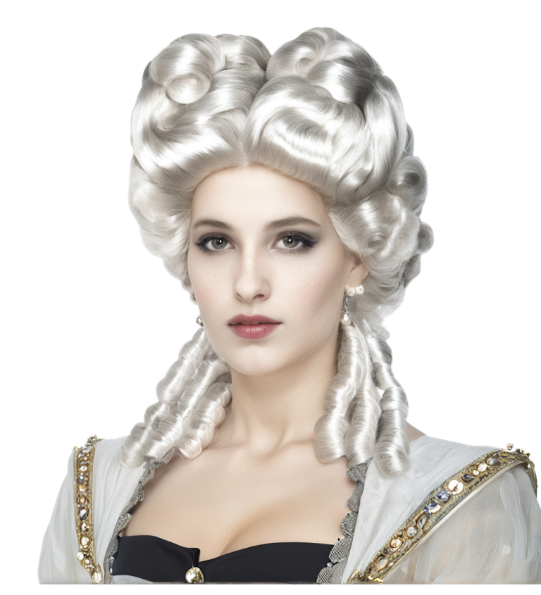Barokní elegance – paruka pro ženy