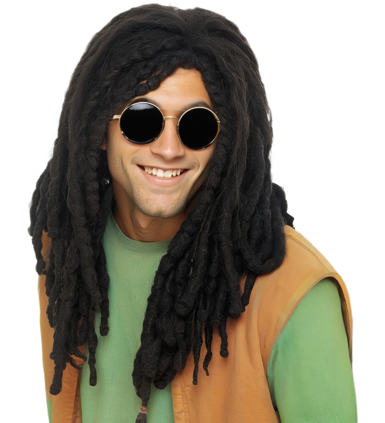 Hippie dredy – paruka pro muže