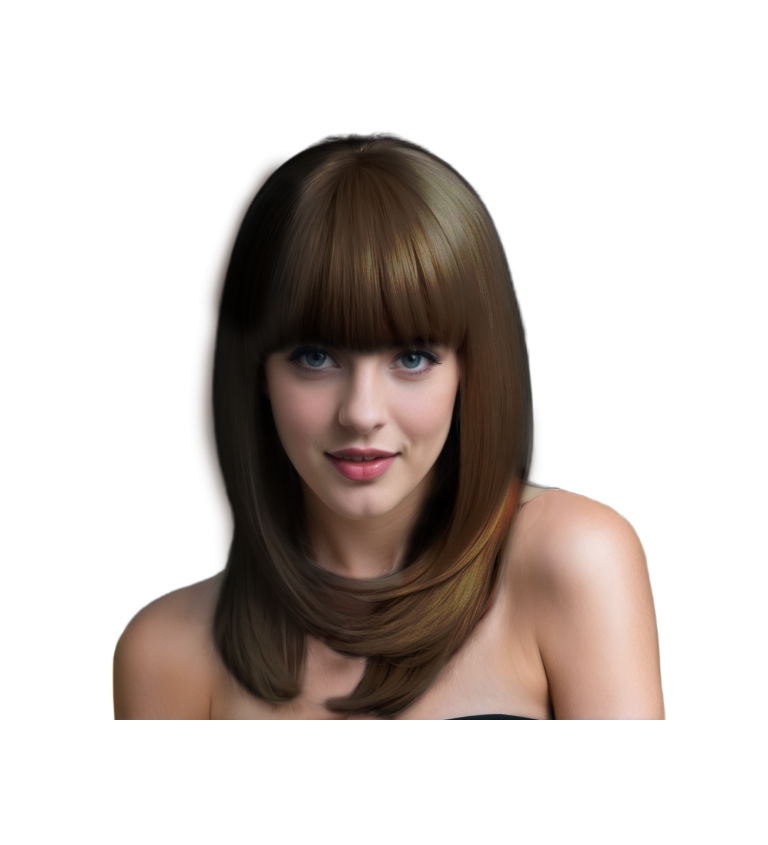 Hnědá Zara – paruka pro ženy