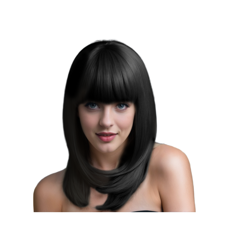 Černá Zara – paruka pro ženy