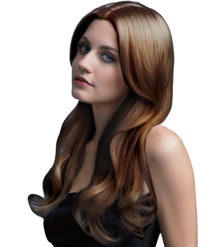 Hnědá Sarah – paruka pro ženy