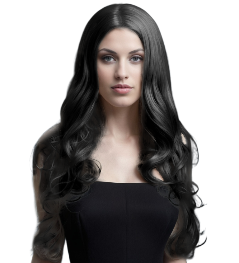 Černá Natali – paruka pro ženy