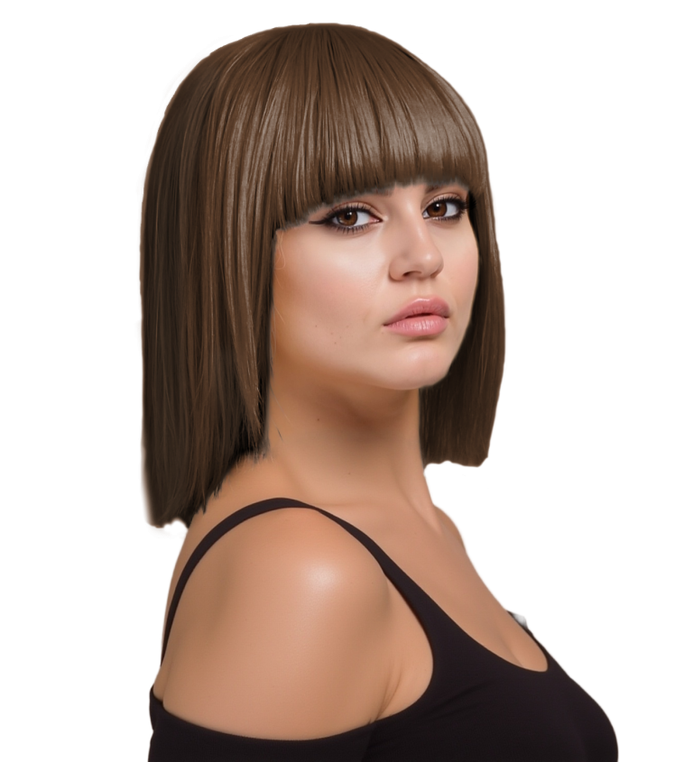 Hnědá Karine – paruka pro ženy
