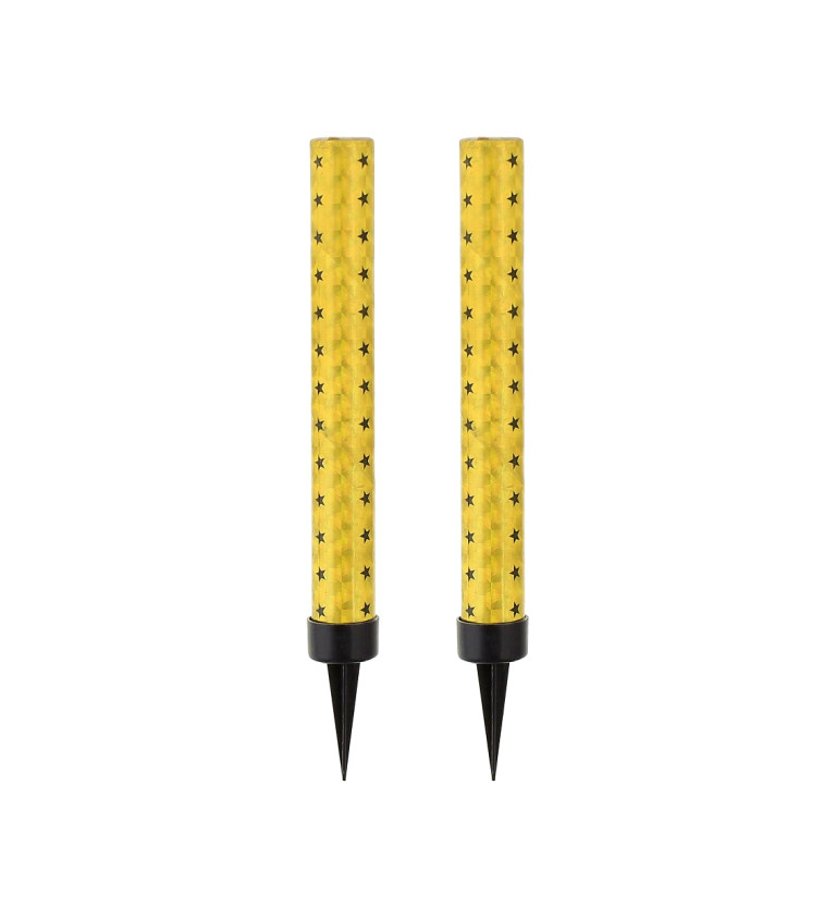 Dortové fontány 12 cm – hvězdičky, 2 ks
