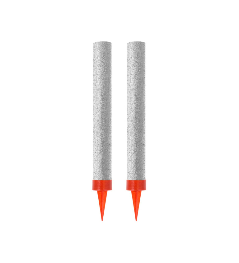 Party fontány stříbrné 12 cm – 2 ks