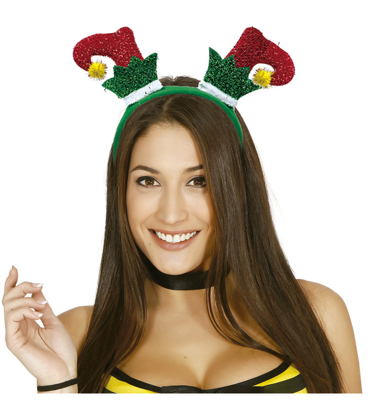 Hravá elfí čelenka