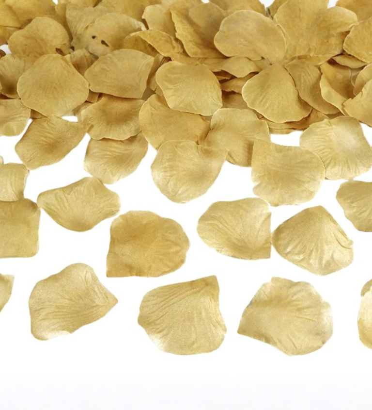 Okvětní lístky - zlaté