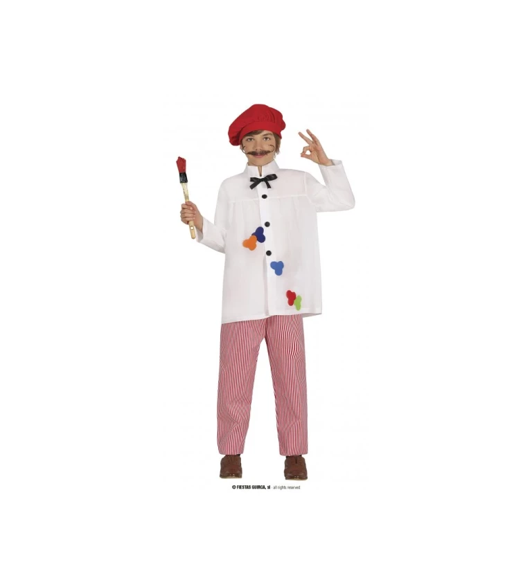 Dětský kostým Umělec malíř