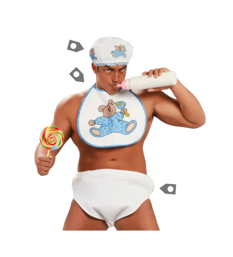 Baby outfit na pánskou rozlučku