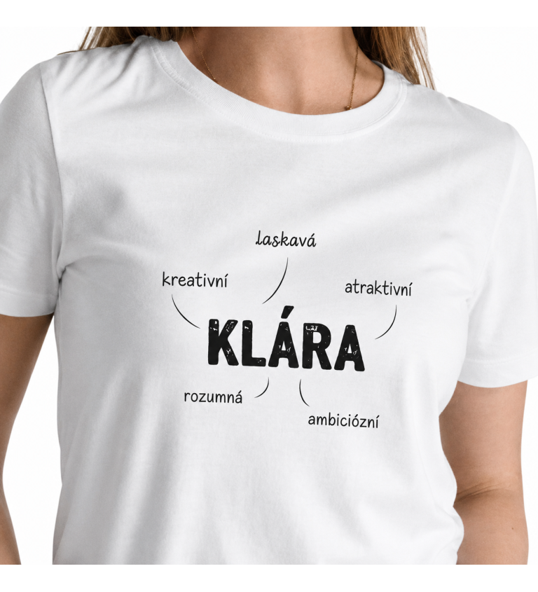 Dámské triko bílé Klára
