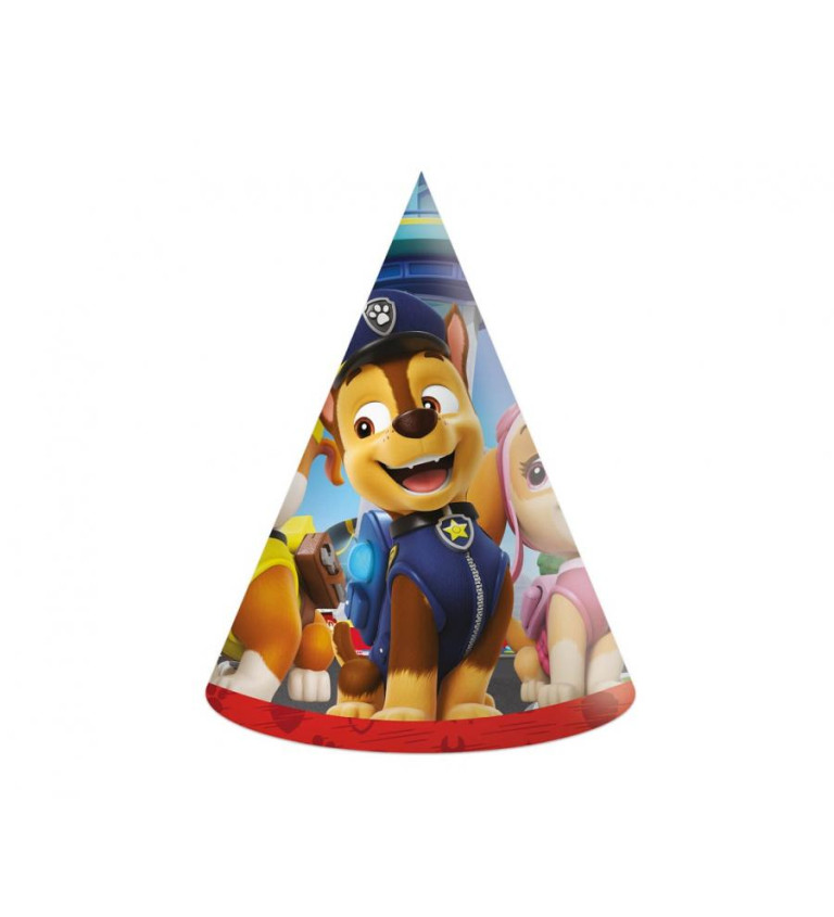 Papírové čepice Paw Patrol