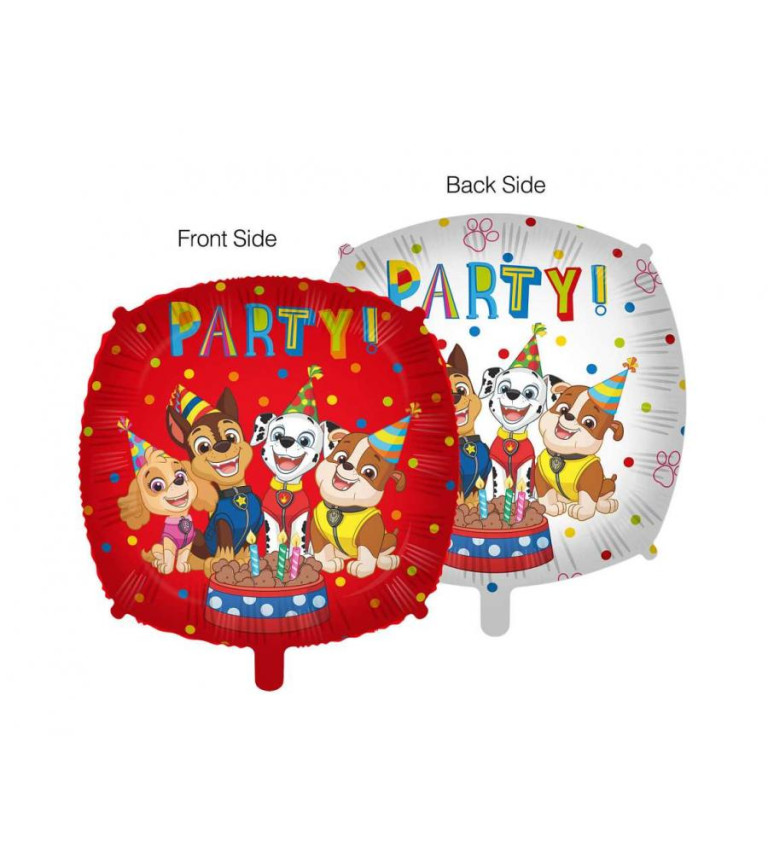 Fóliový balónek Paw Patrol párty