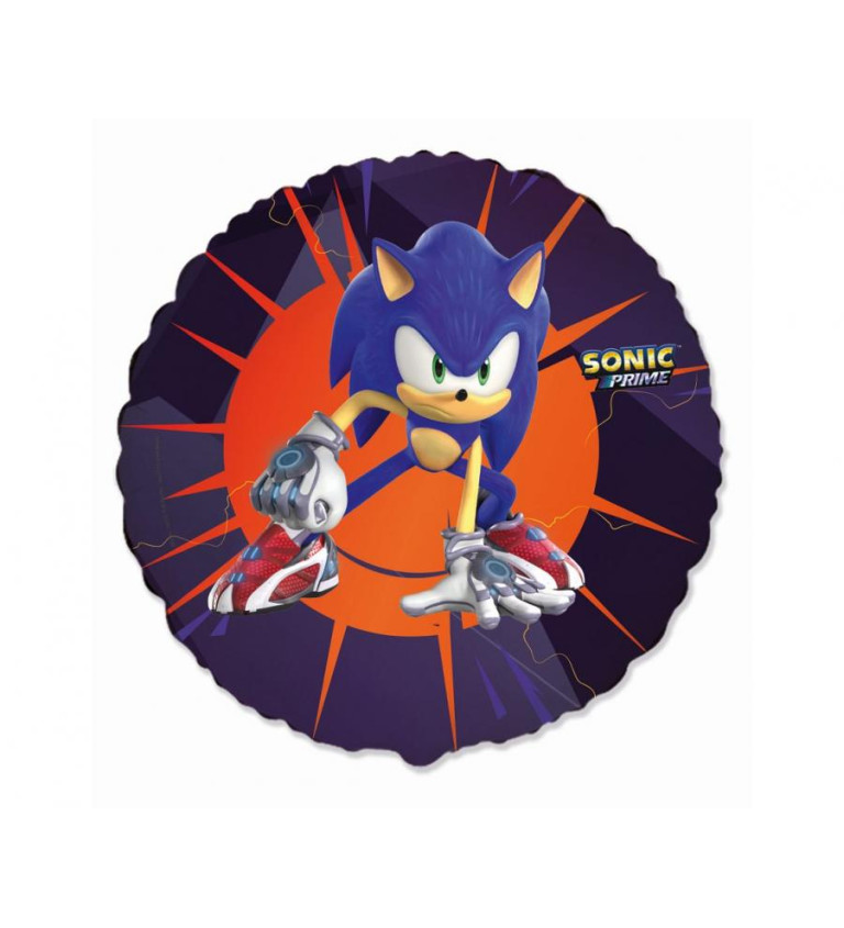Sonic Prime – fóliový balónek 46 cm